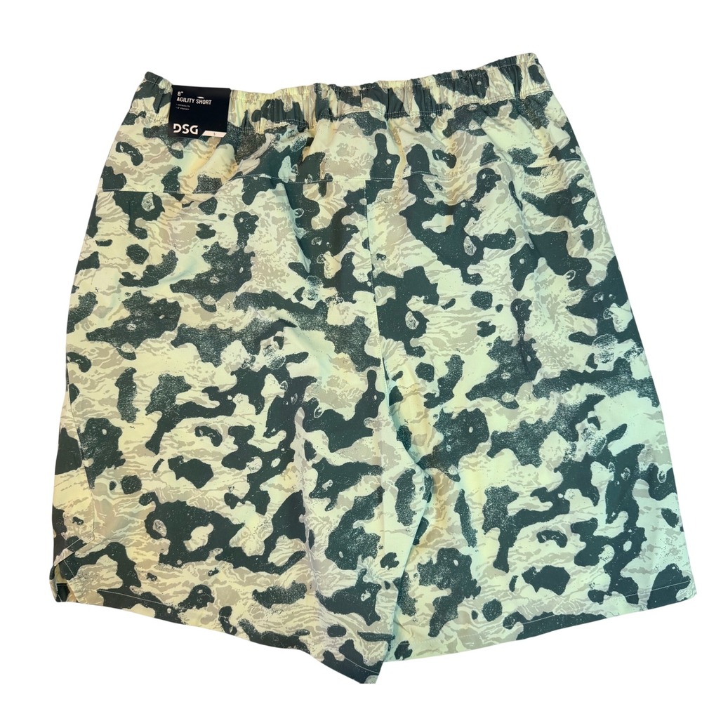 DSG Agility Short Athletic Fit Mens S Surfs Up Neon Green